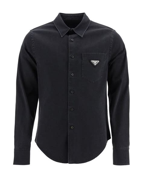 prada sleeveless shirt|prada cettire men's shirt.